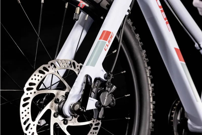 Cube Acid 200 Disc Children's Bike in Blue/Coral-4